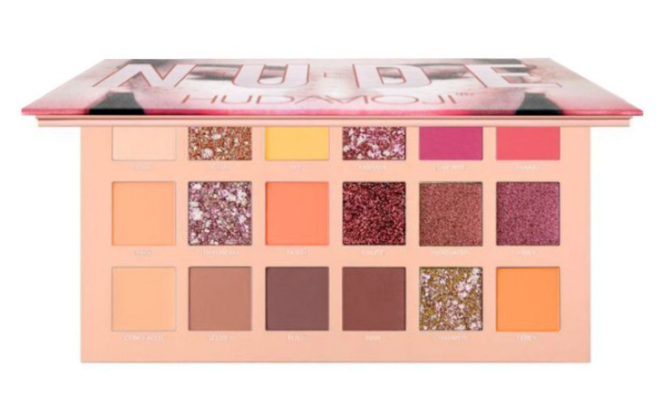 Paleta de Sombras Nude Hudavioji New