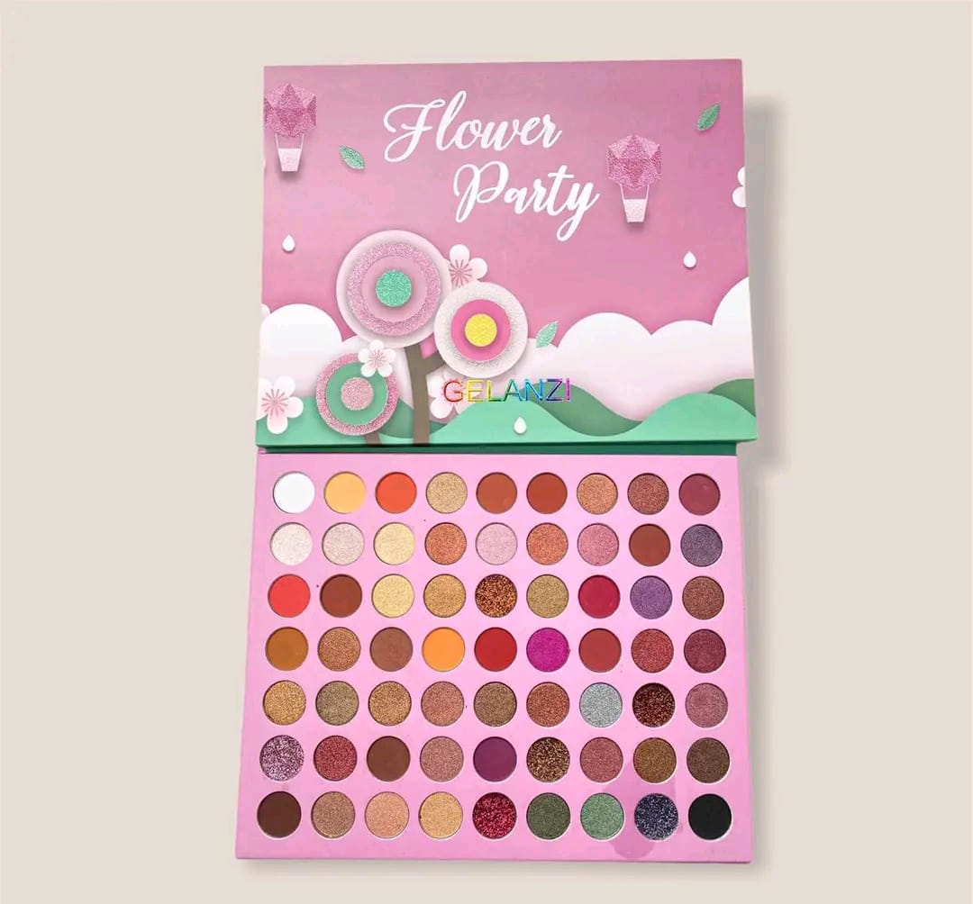 Paleta Profesional de Sombras Gelanzi Flower Party  TF - A6302