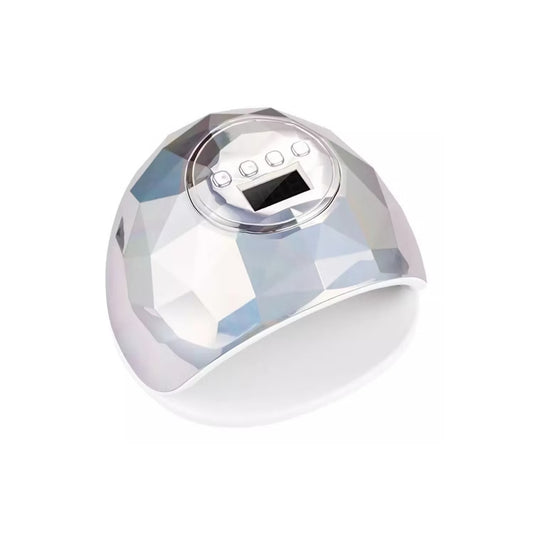 Lámpara F6 Uv Led Uñas Secado Rápido Temporizador 86w Plateado