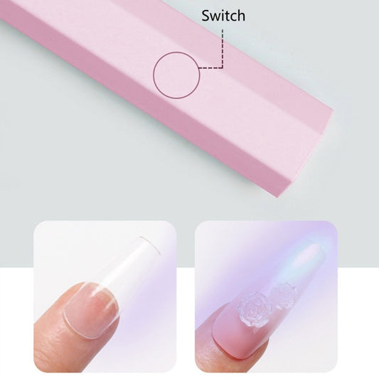 ACE LED Lámpara De Uñas Pluma Manicura UV Secador Luz De Un Solo Dedo Mini Linterna Gel Light Hand Dry